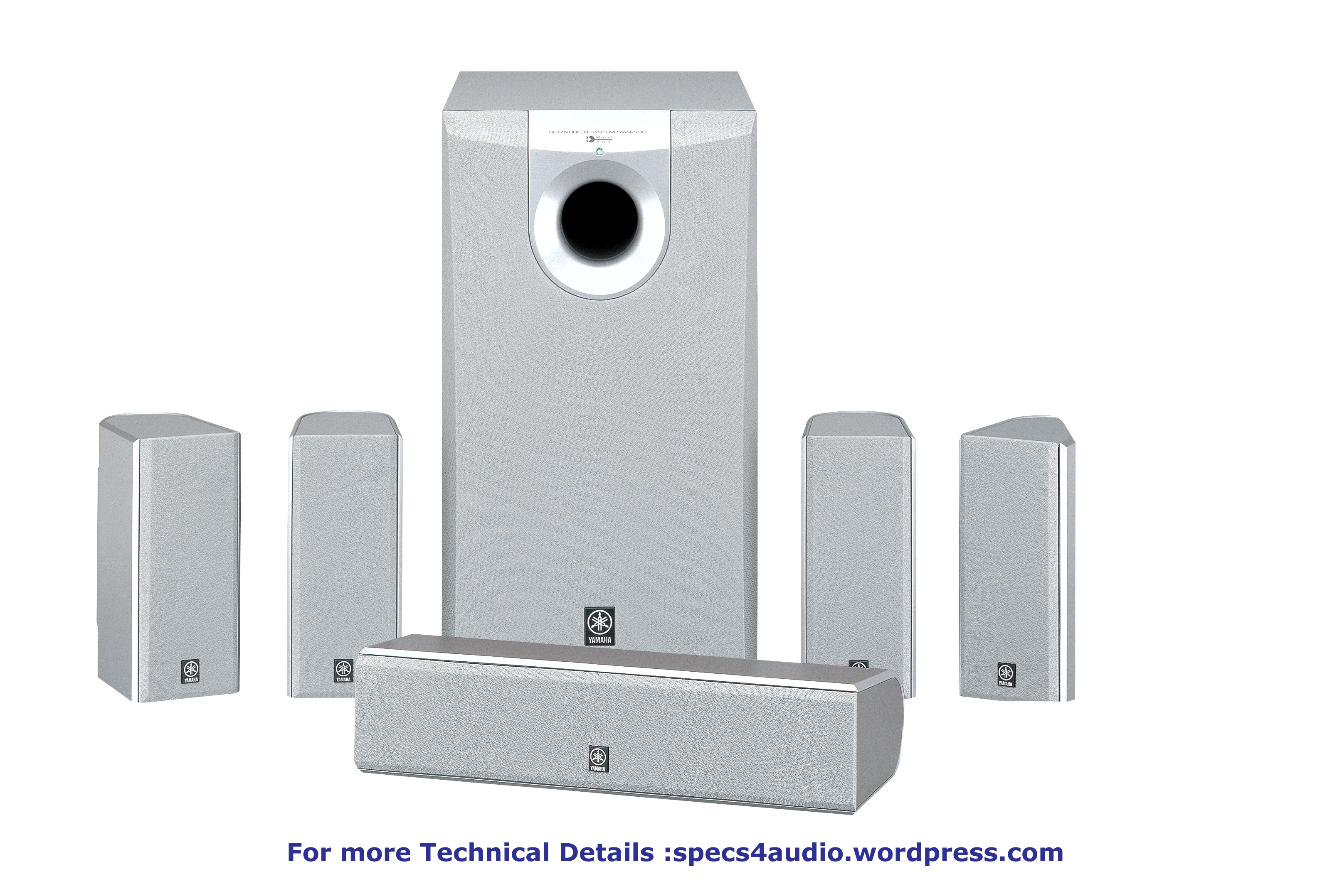 Yamaha 5.1 Home Theatre Amplifier System With Powerful Subwoofer